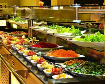 Open Buffet Kitchen